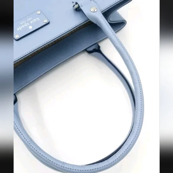 Low Start KS-Wellesy Elena Triple Compartment Tote Bag (Cornflower Blue 🩵)NWOT - Picture 7 of 9